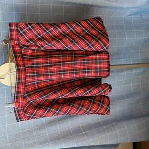 Plaid skirt